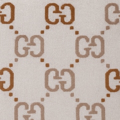 Gucci Reversible GG Jacquard Wool Scarf – Brown & Beige Gucci Reversible GG Jacquard Wool Scarf – Brown & Beige