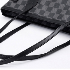 Louis Vuitton Checkered Tote Bag With Inner Pouch - All About Eg Louis Vuitton Checkered Tote Bag With Inner Pouch - All About Eg