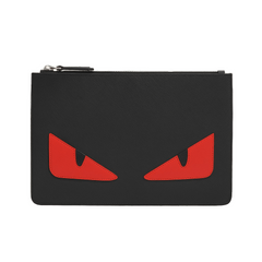 Fendi Monster Eyes Pouch – Black & Red Fendi Monster Eyes Pouch – Black & Red