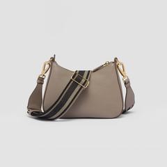 Prada Leather Shoulder Bag – With Logo Strap Prada Leather Shoulder Bag – With Logo Strap