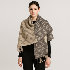 Celine Triomphe Wool Scarf Celine Triomphe Wool Scarf