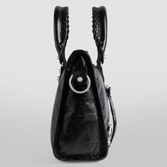 Balenciaga Black Small Leather Le City Top-Handle Bag Balenciaga Black Small Leather Le City Top-Handle Bag