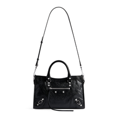 Balenciaga Black Small Leather Le City Top-Handle Bag Balenciaga Black Small Leather Le City Top-Handle Bag