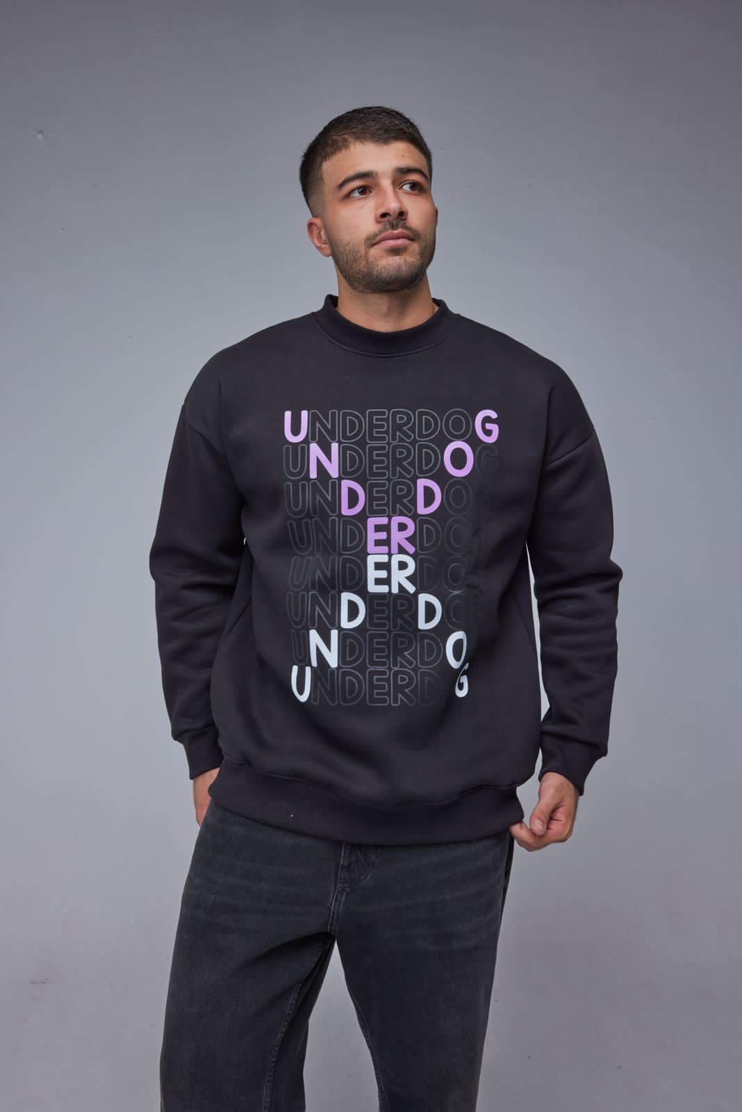Unisex Design X Printed Sweatshirt - All About Eg Unisex Design X Printed Sweatshirt - All About Eg