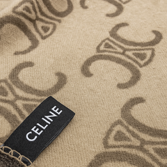 Celine Triomphe Wool Scarf Celine Triomphe Wool Scarf