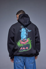 Black Penguin Hooded Sweatshirt - All About Eg Black Penguin Hooded Sweatshirt - All About Eg