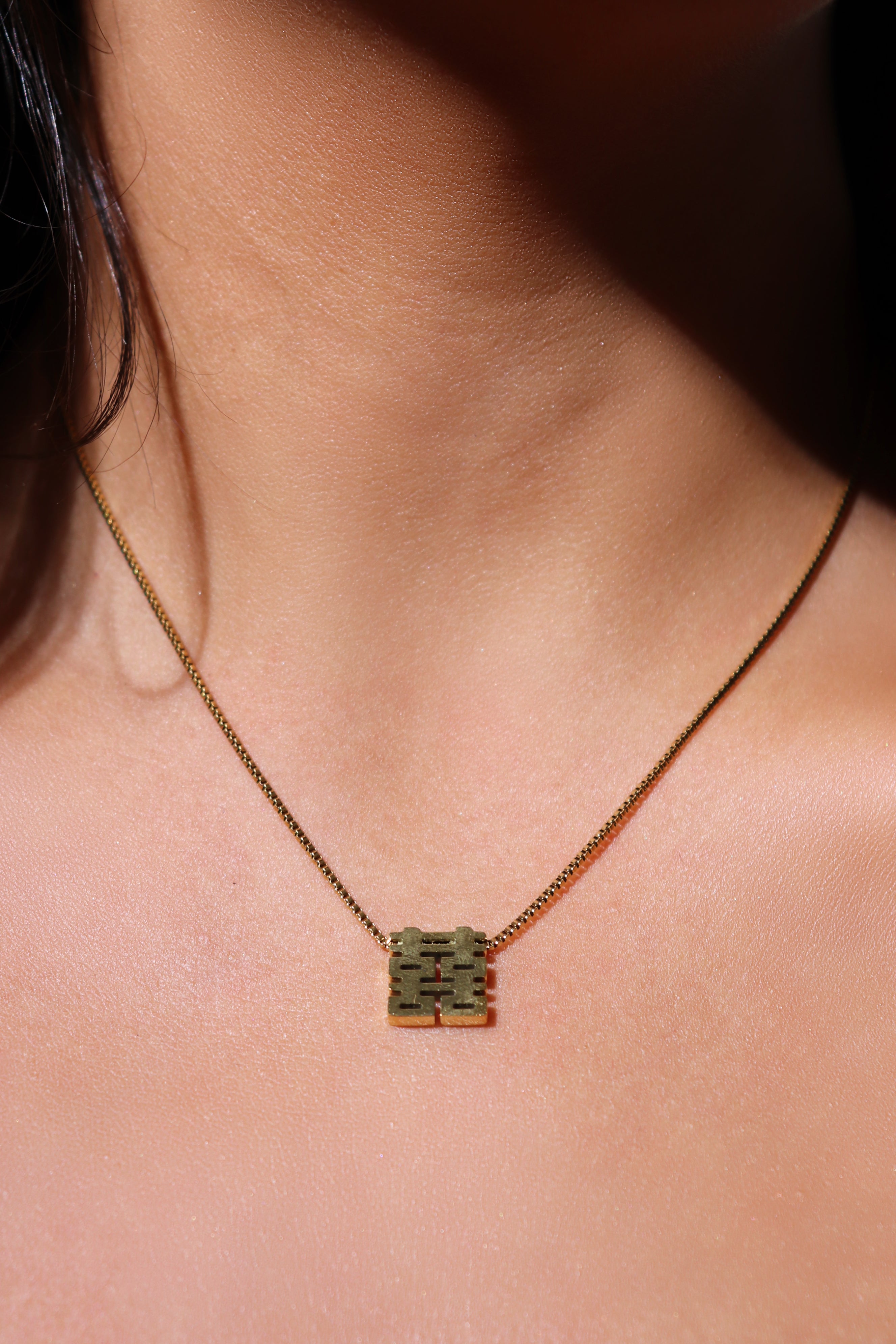 Lucky Chinese Character Necklace - All About Eg Lucky Chinese Character Necklace - All About Eg