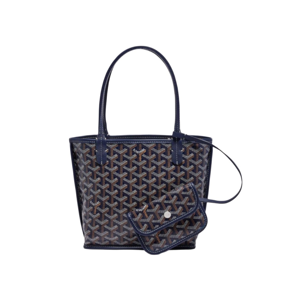 Goyard Mini Bag Navy Blue - All About Eg