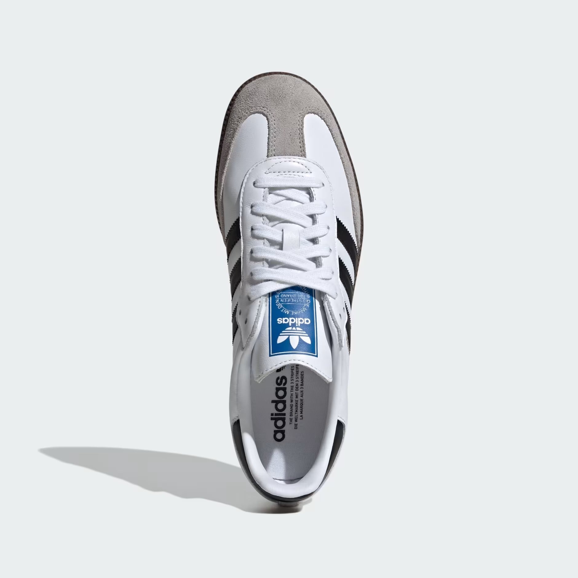 Adidas Samba OG Shoes - Cloud White - Black - All About Eg Adidas Samba OG Shoes - Cloud White - Black - All About Eg