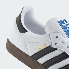 Adidas Samba OG Shoes - Cloud White - Black - All About Eg Adidas Samba OG Shoes - Cloud White - Black - All About Eg
