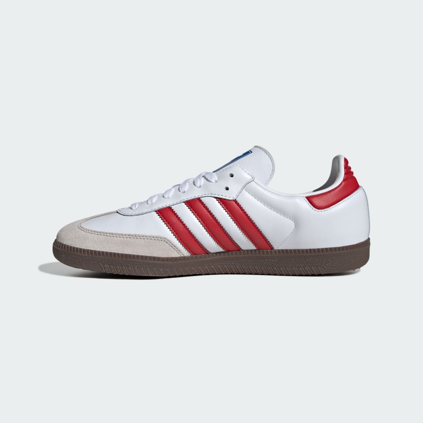 Adidas Samba OG White Scarlet - All About Eg