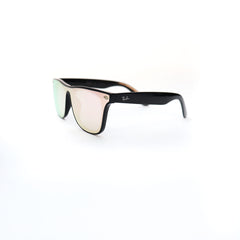 Sunglasses BLACK FRAME PINK LENS - All About Eg Sunglasses BLACK FRAME PINK LENS - All About Eg
