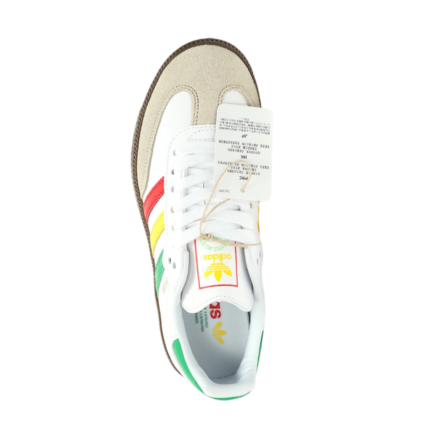 Adidas Samba OG Rasta Pack Sneakers - White - All About Eg