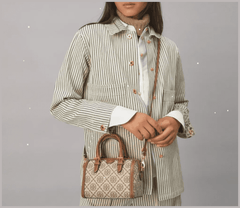 Tory Burch Monogram Bag Beige Tory Burch Monogram Bag Beige