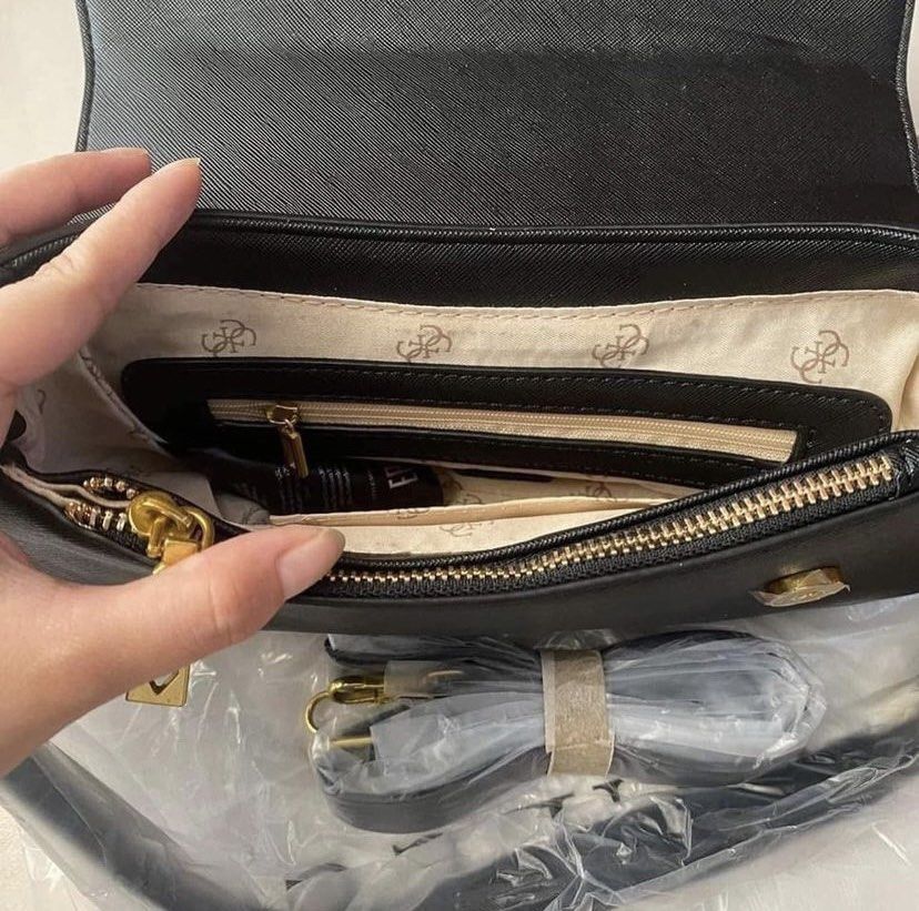 Guess Cordelia Bag Black - All About Eg