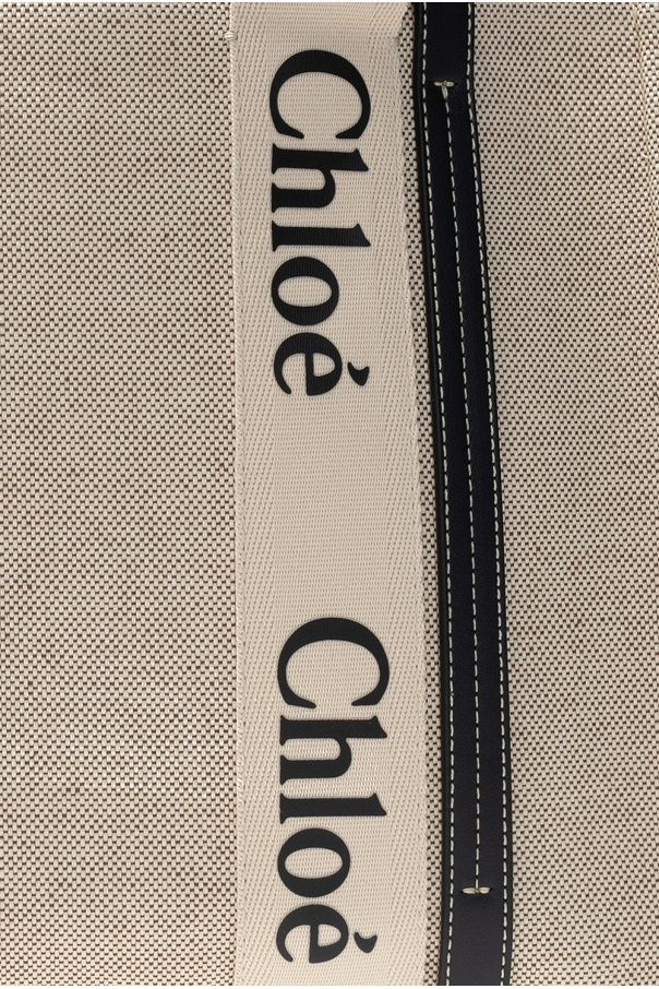 Chloé Beige ‘Woody’ Tote Bag - All About Eg