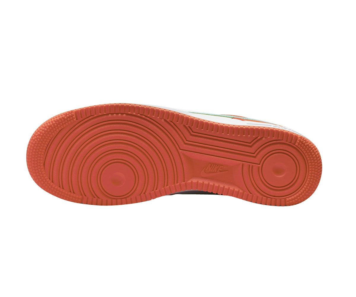 Nike Air Force 1 Low Athletic Club White Orange - All About Eg
