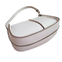 Tod's Micro Deni Lume leather top handle bag White - All About Eg Tod's Micro Deni Lume leather top handle bag White - All About Eg