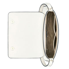 Guess Desideria Mini Flap Shoulder Bag White - All About Eg Guess Desideria Mini Flap Shoulder Bag White - All About Eg