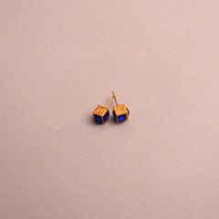 LV blue cube Earring - All About Eg LV blue cube Earring - All About Eg