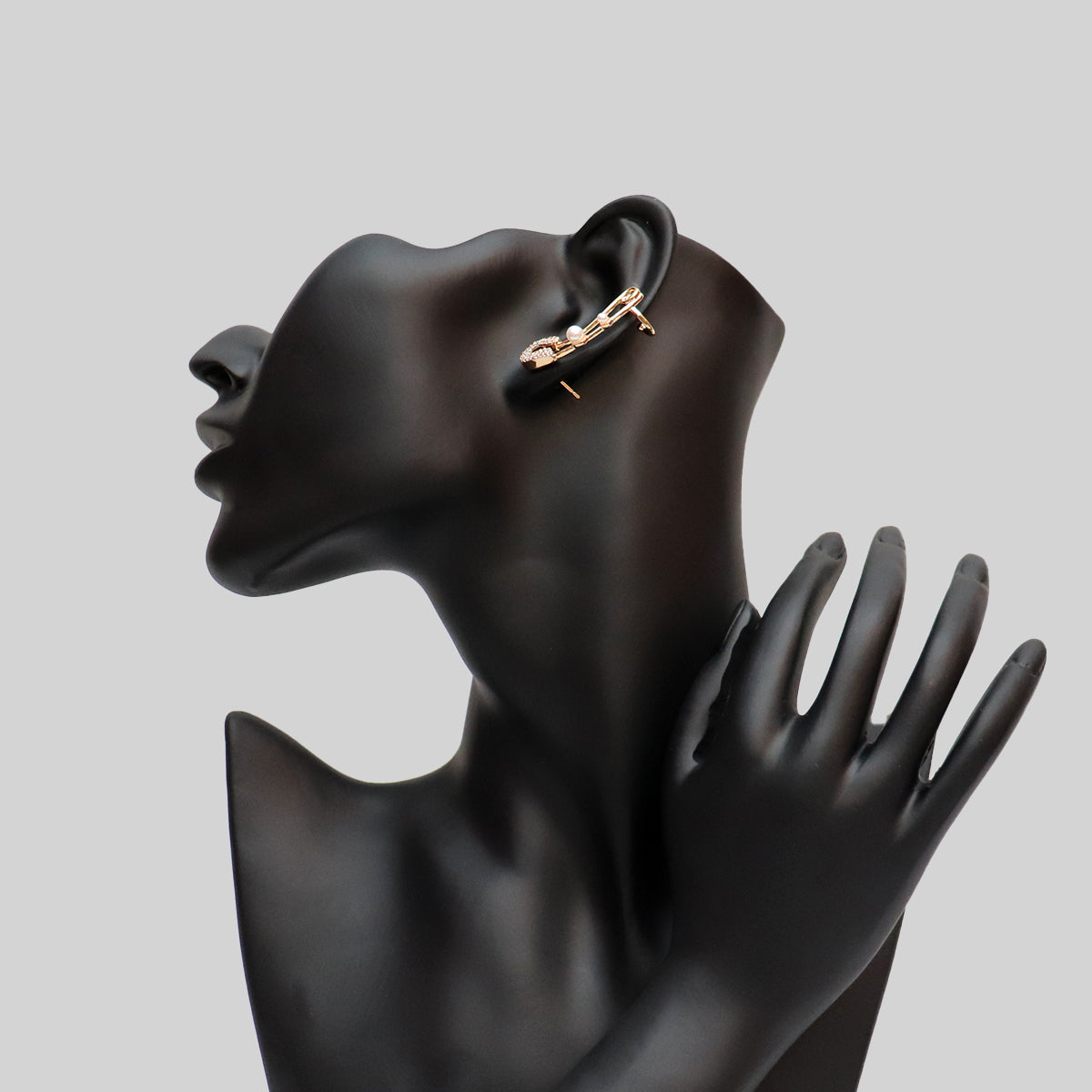 Pearl Hoop One Piece Of Earring - All About Eg Pearl Hoop One Piece Of Earring - All About Eg