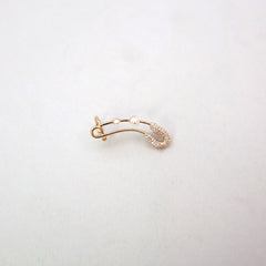 Pearl Hoop One Piece Of Earring - All About Eg Pearl Hoop One Piece Of Earring - All About Eg