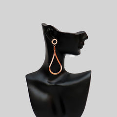 Oval Dangle Earrings - All About Eg Oval Dangle Earrings - All About Eg