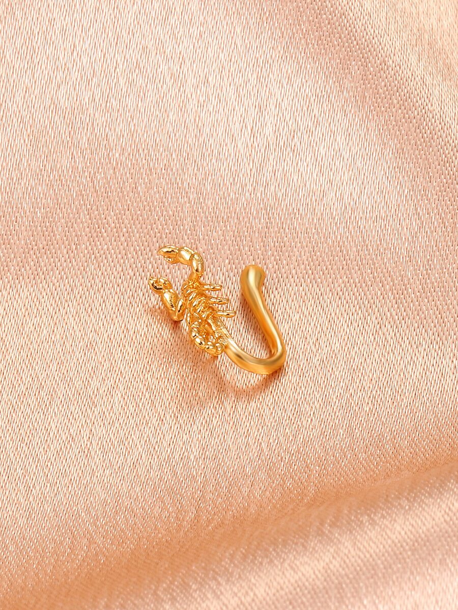 Scorpion Decor Nose Cuff - All About Eg