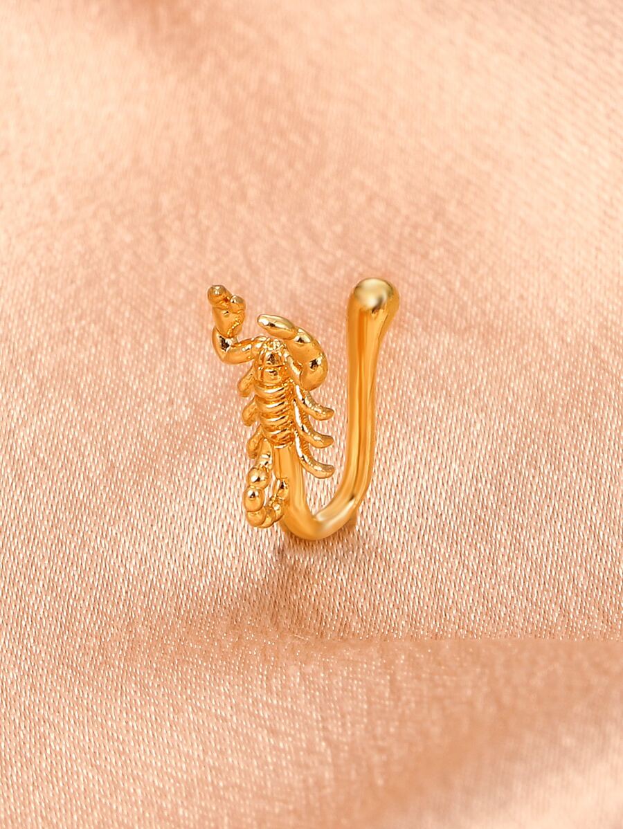 Scorpion Decor Nose Cuff - All About Eg