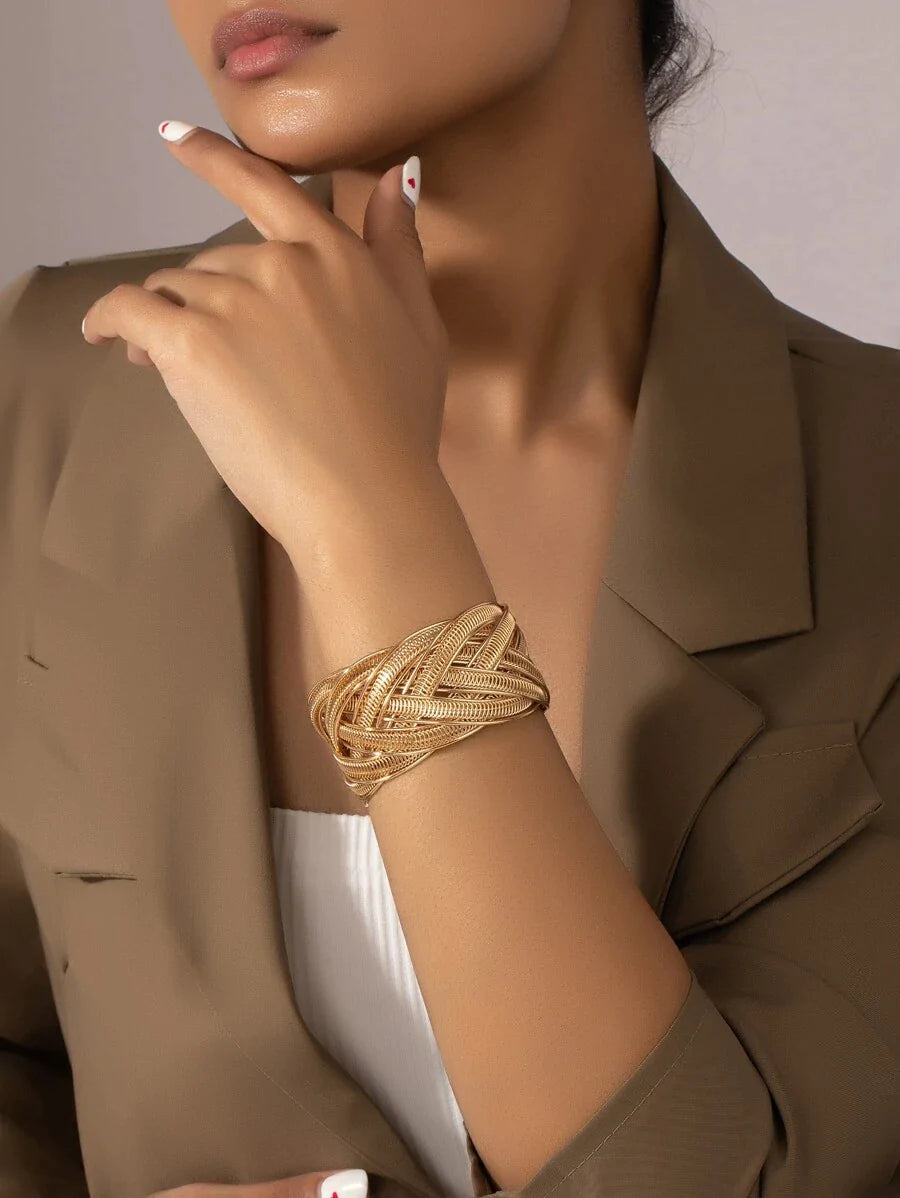 Wide Bracelet - All About Eg Wide Bracelet - All About Eg