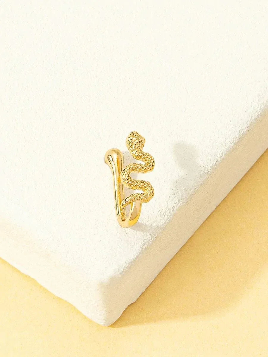 Snake Decor Nose Cuff - All About Eg