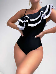 Layered one piece swimwear - All About Eg Layered one piece swimwear - All About Eg