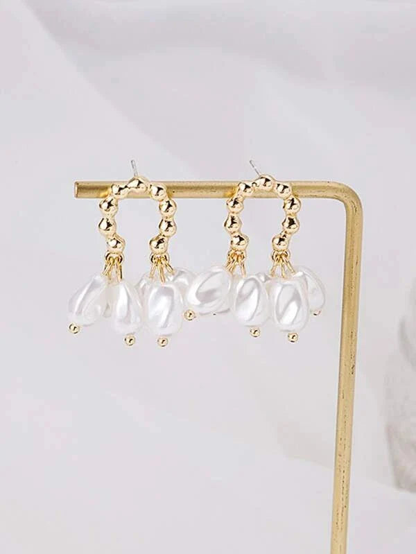 Sither Pearls Earrings - All About Eg