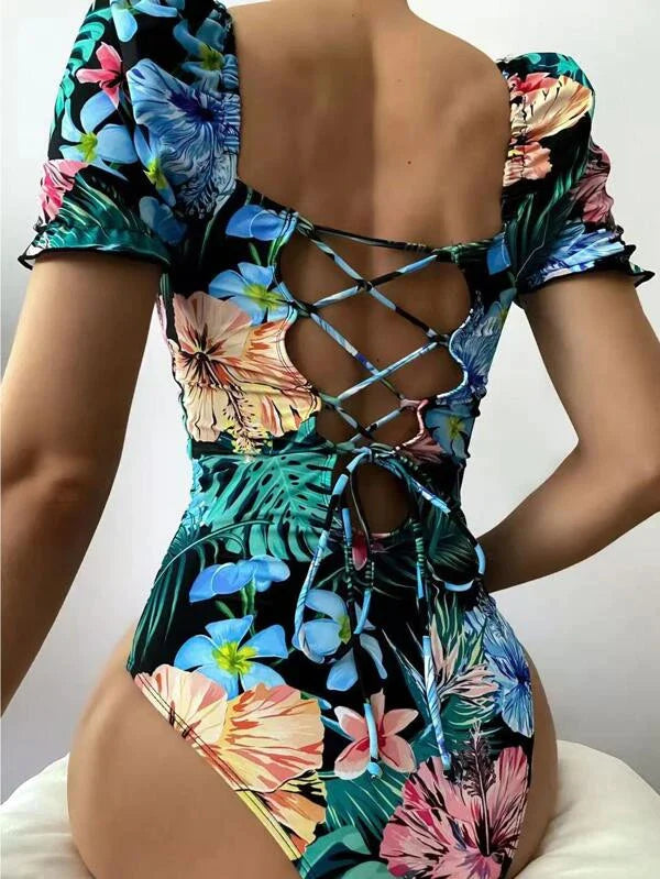 Multi colors bikini one piece - All About Eg Multi colors bikini one piece - All About Eg