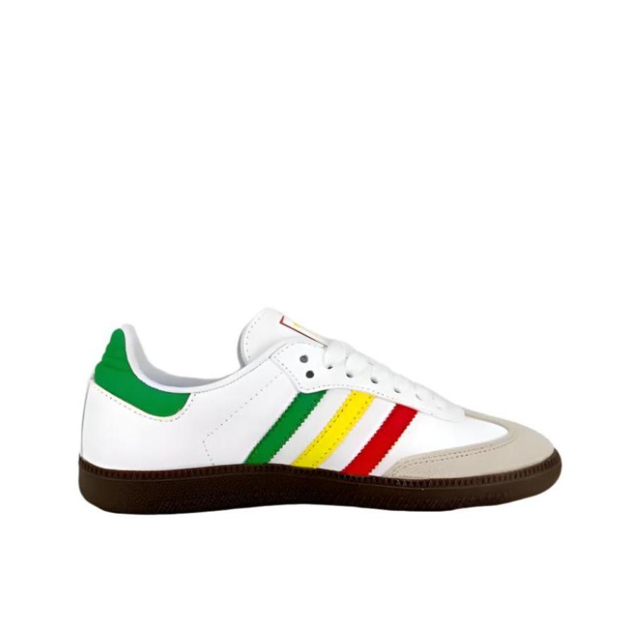 Adidas Samba OG Rasta Pack Sneakers - White - All About Eg
