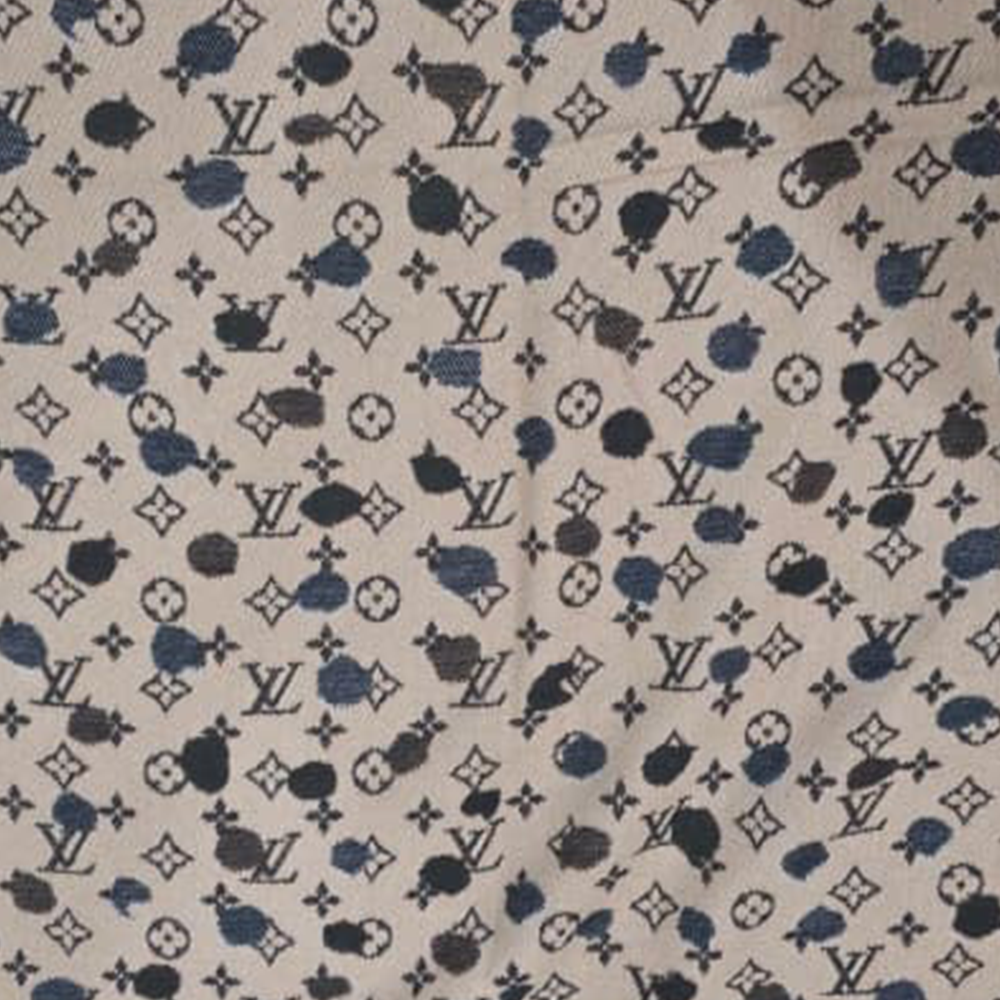 Louis Vuitton Reversible Monogram Wool Scarf