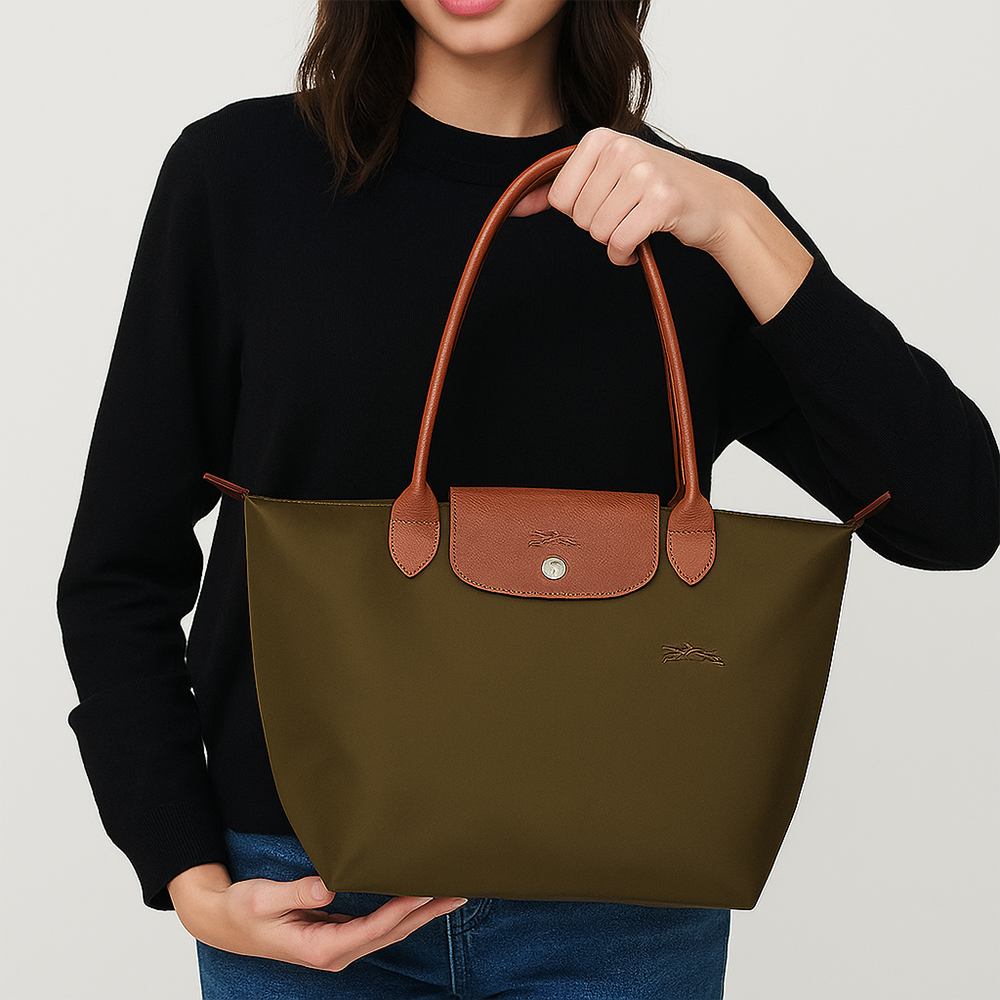Longchamp Le Pliage M Handbag - Brown