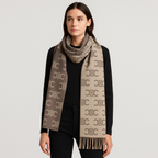 Celine Triomphe Wool Scarf