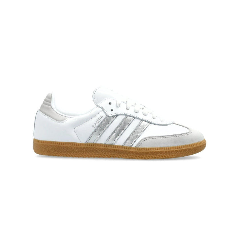 Adidas Samba OG White/Silver Metallic/Grey Sneakers