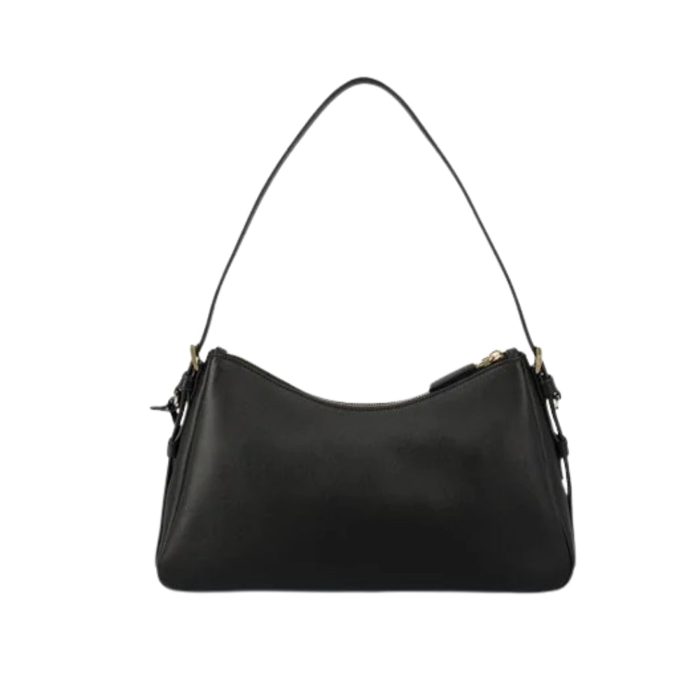 Prada Black Leather Medium Shoulder Bag