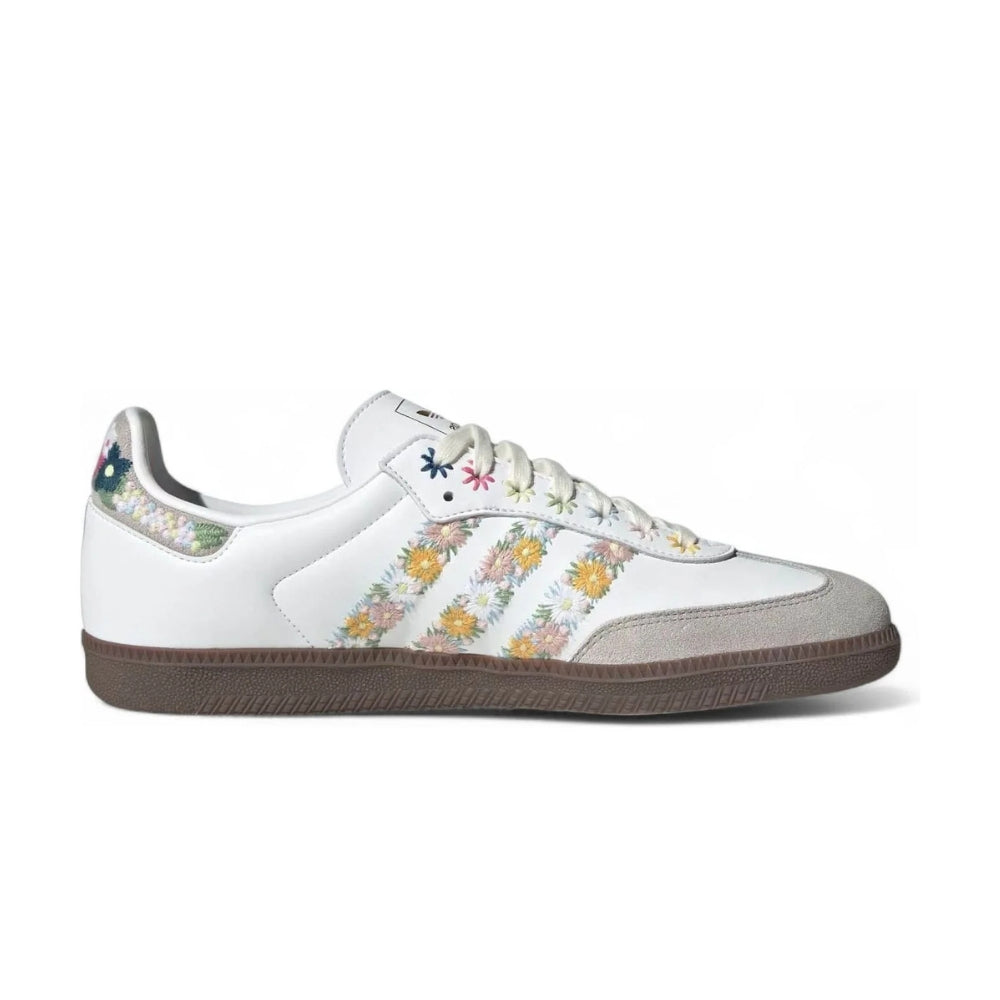 Adidas Samba OG Satin Floral Cloud White