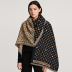 Louis Vuitton Reversible Monogram Wool Scarf