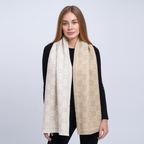 Gucci GG Reversible Wool Scarf – Beige