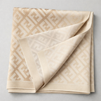 Fendi FF Monogram Blend Shawl – Beige