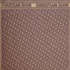 Christian Dior Oblique Wool & Cashmere Scarf