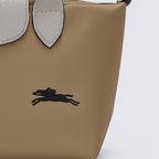 Longchamp Le Pliage S Handbag – Beige & Grey