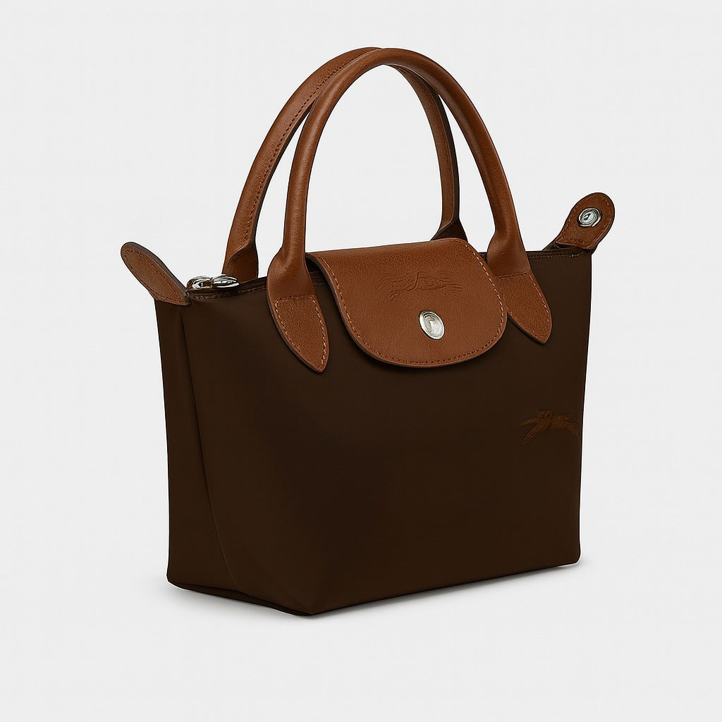 Longchamp Le Pliage S Handbag – Dark Brown