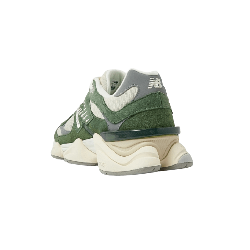 New Balance 9060 Returns in Green Suede