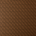 Fendi FF Logo Wool Scarf Brown