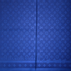 Louis Vuitton Monogram Wool & Silk Scarf – Royal Blue